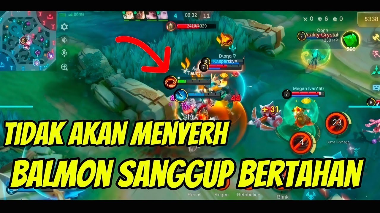 BALMON SELALU BERANI DI DEPAN SENDIRI
