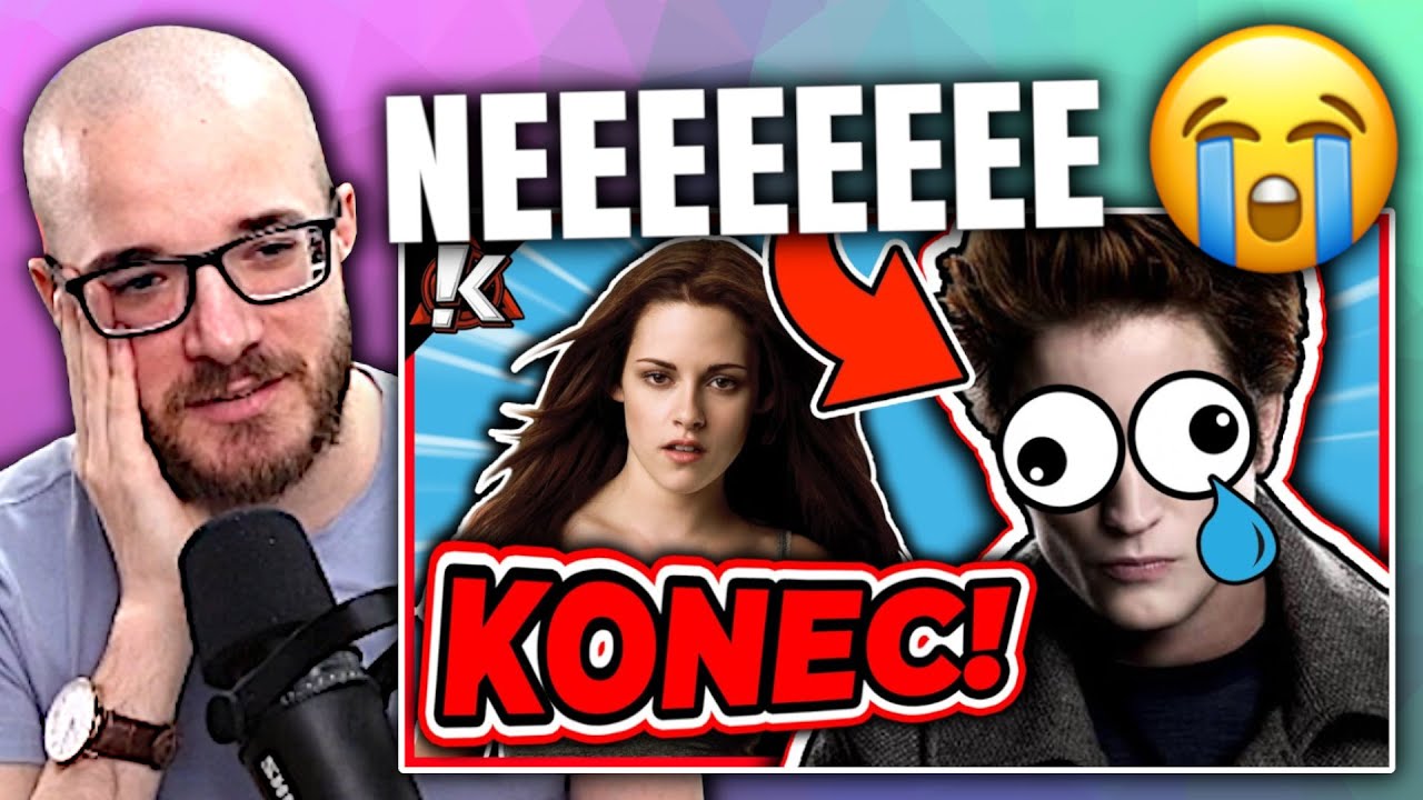 Poslední díl Twilight série 😭 | Reakce na @KeryOff