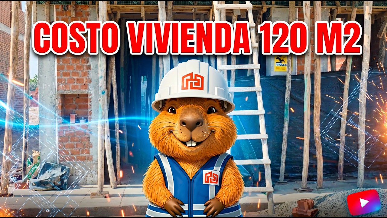 COSTO VIVIENDA 120 m2 👷‍♂️ S/180 000 🫰💵