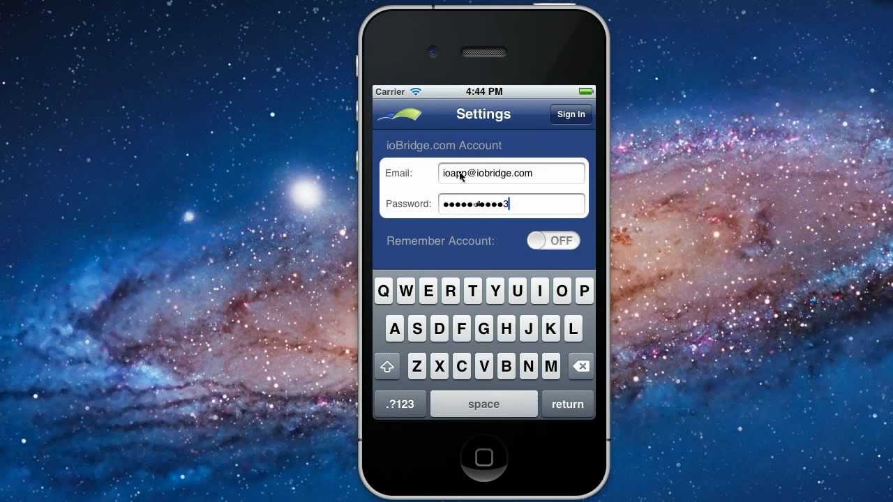 Getting Started with ioBridge - ioApp iPhone App Tutorial