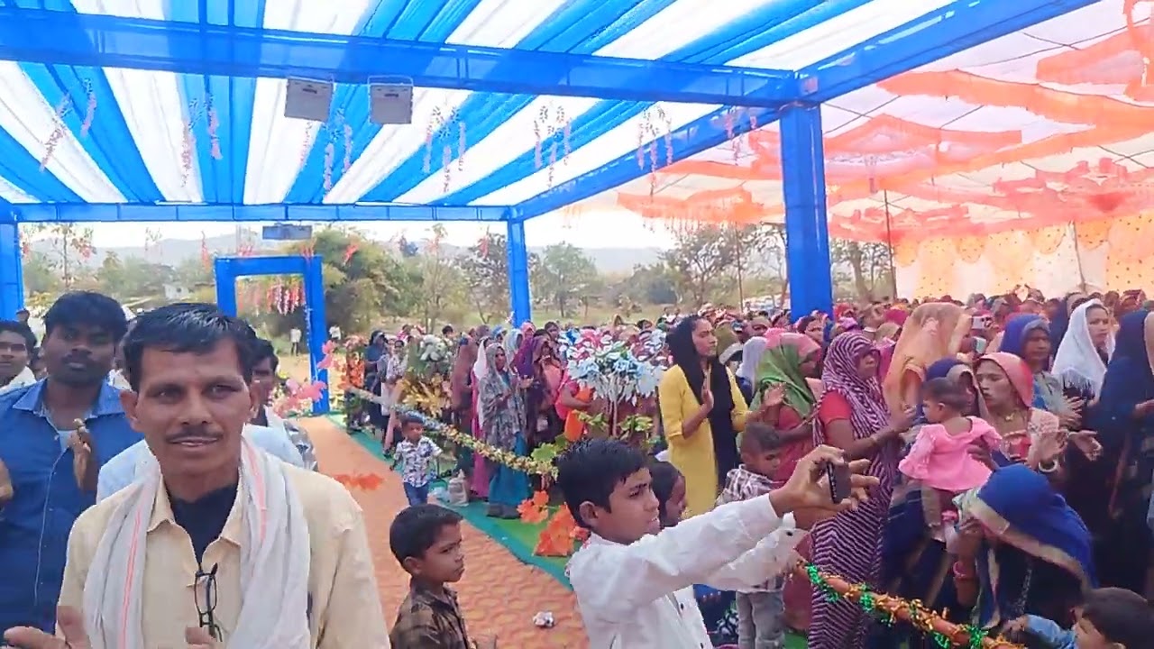 🇳🇪ग्राम बोरी में बड़वानी से विडियो//Gram Bori Badwani Video 🌺 धूम धाम से मनाया जन्म दिन 