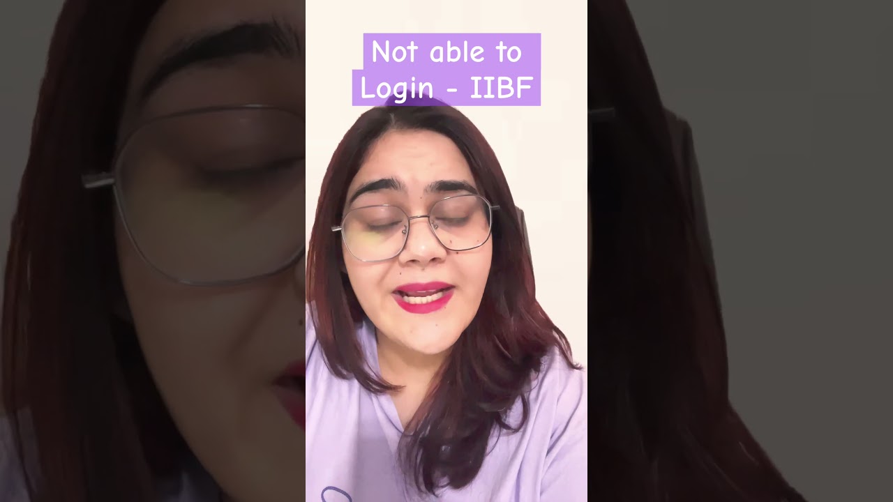 JAIIB IIBF Login Problems Invalid Credentials | Solution for Invalid Credentials Problem in IIBF