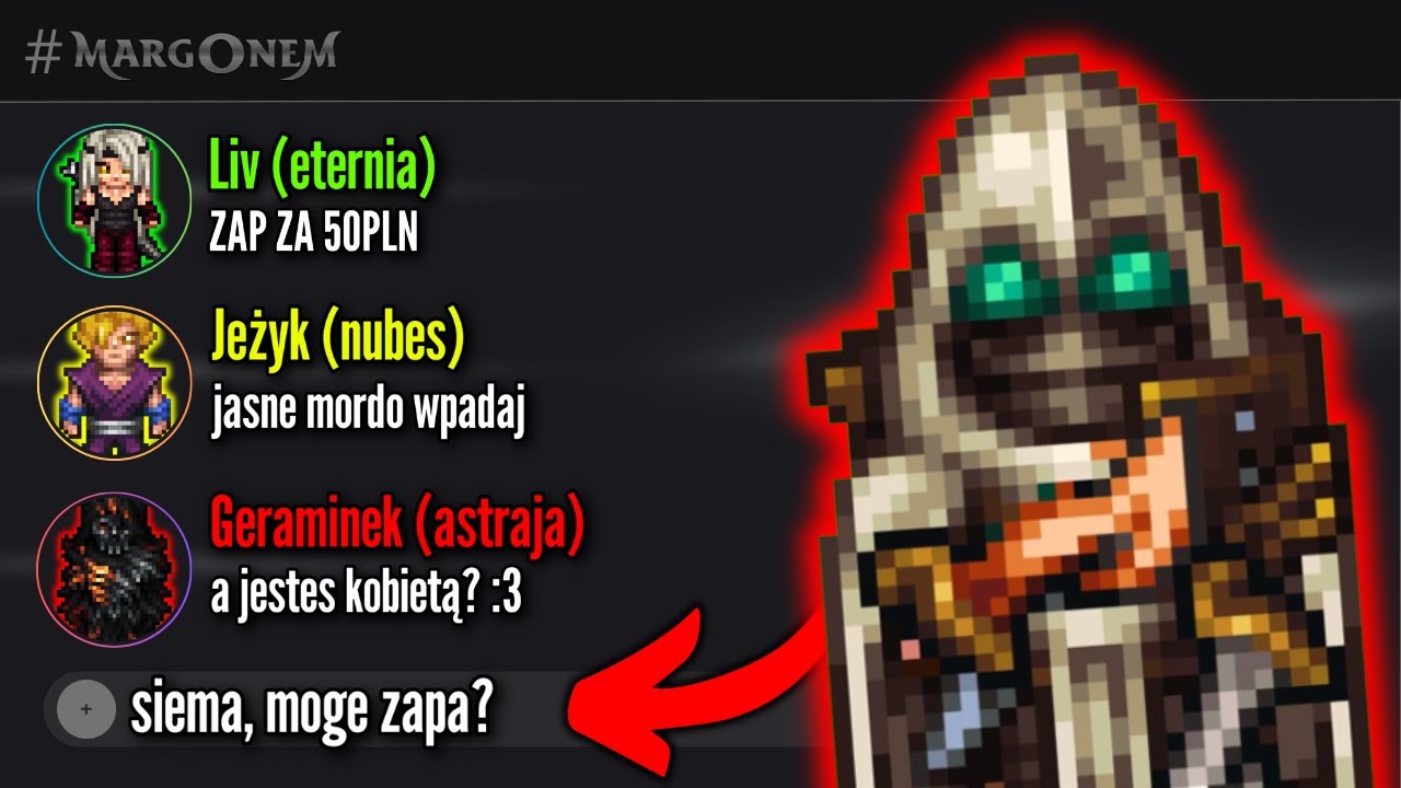 NAPISAŁEM DO WSZYSTKICH ZARZĄDCÓW ŚWIATÓW PRYWATNYCH w Margonem!