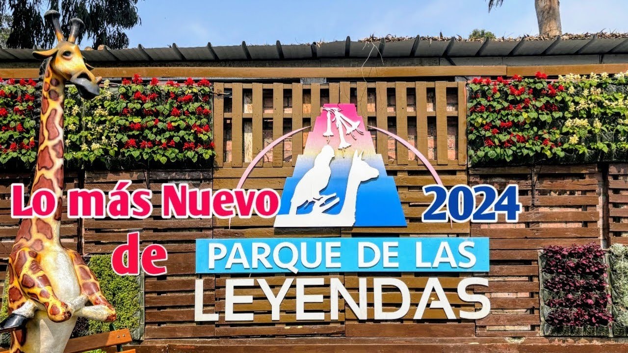 LIMA PERÚ 4K | ASÍ LUCE EL PARQUE DE LAS LEYENDAS EN LA ACTUALIDAD | DÍA 08/09/2024