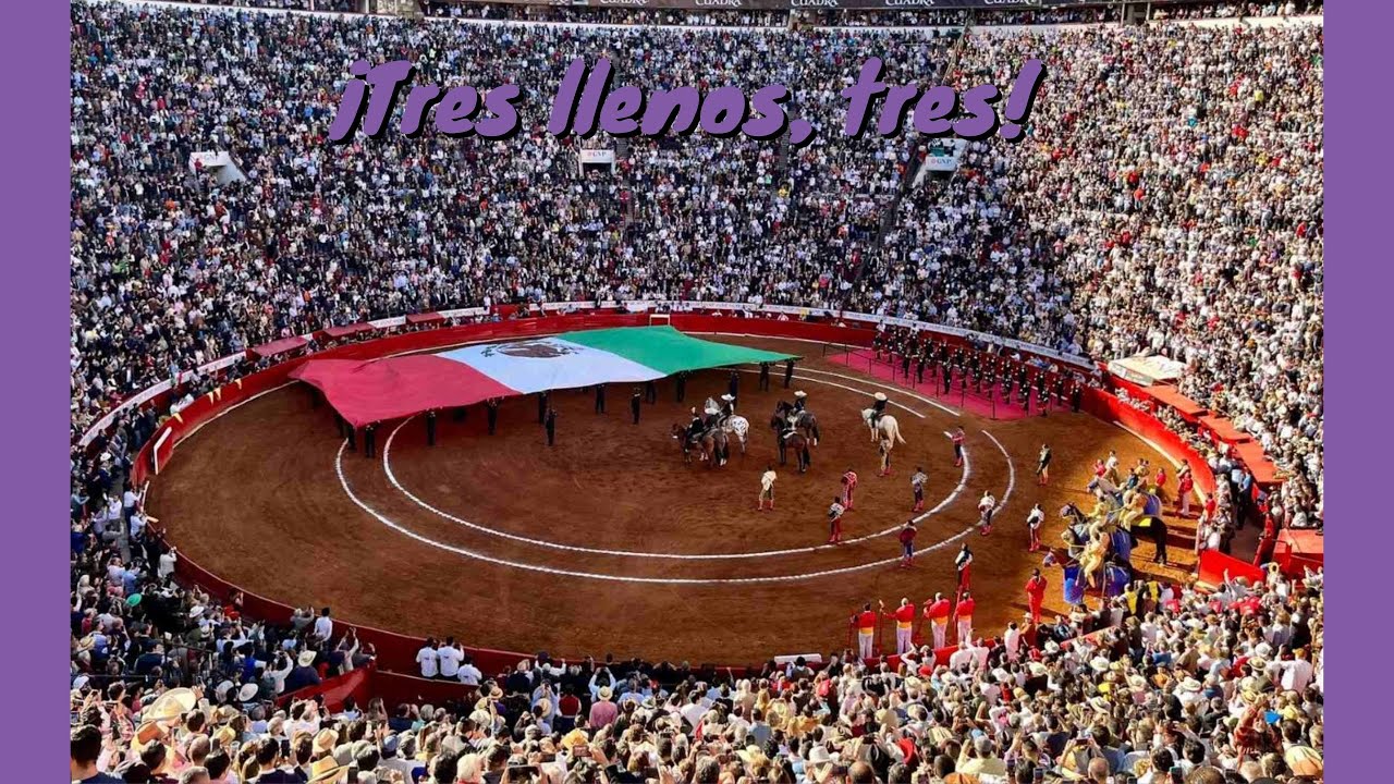 ¡Tres llenos, tres!
