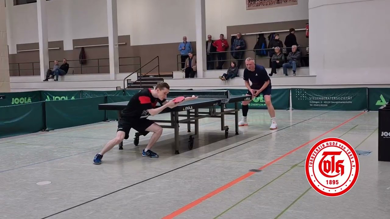 TT-Oberliga 2025: Andreas Scholle (SF Oesede) - Moritz Marks (TV Hude)