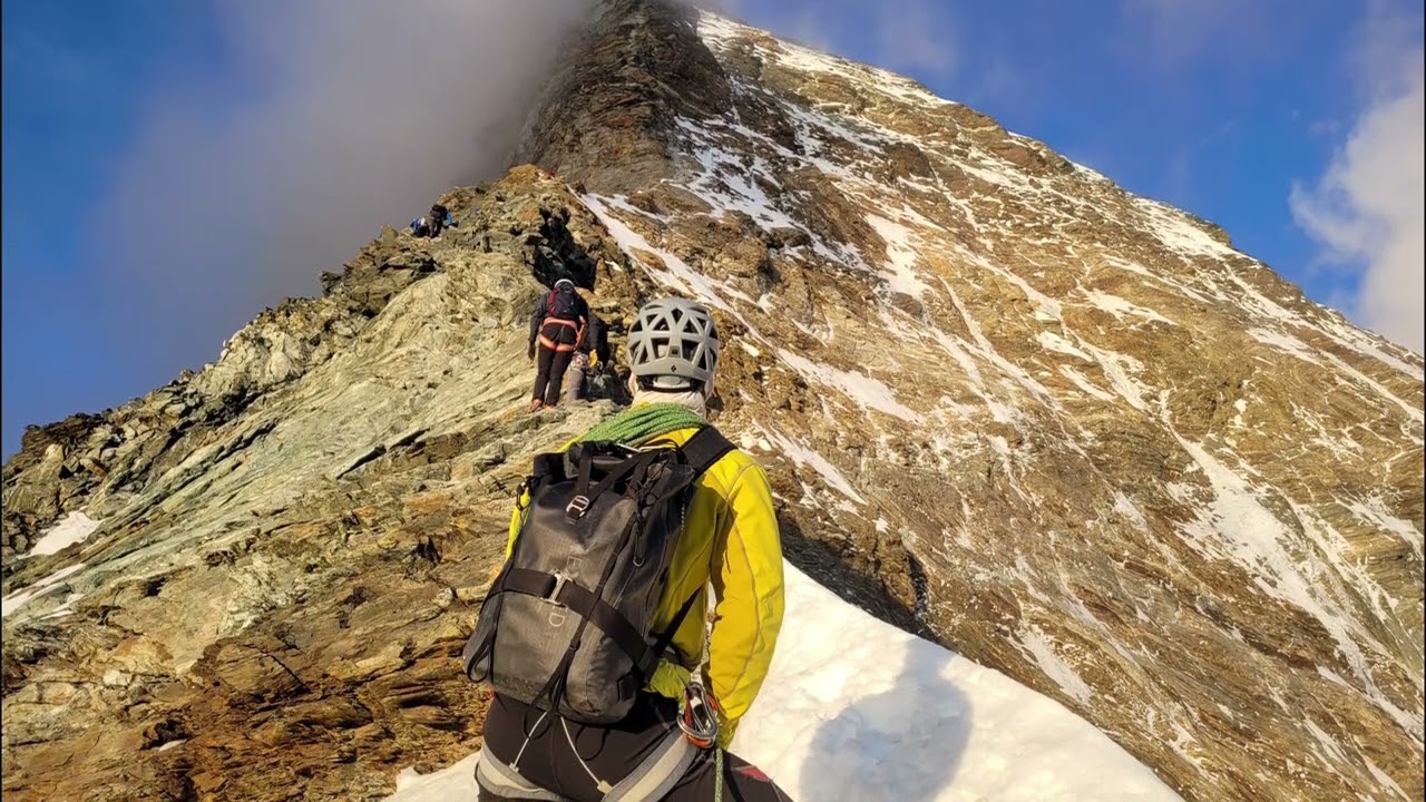 Matterhorn (4478m) - &Uuml;ber den H&ouml;rnligrat auf den sch&ouml;nsten Berg der Alpen.
