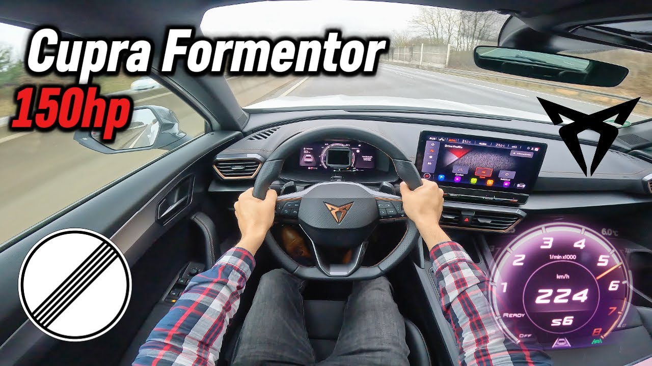 2024 Cupra Formentor 1.5 TSI-DSG (150hp) | POV Autobahn Test Drive in Germany