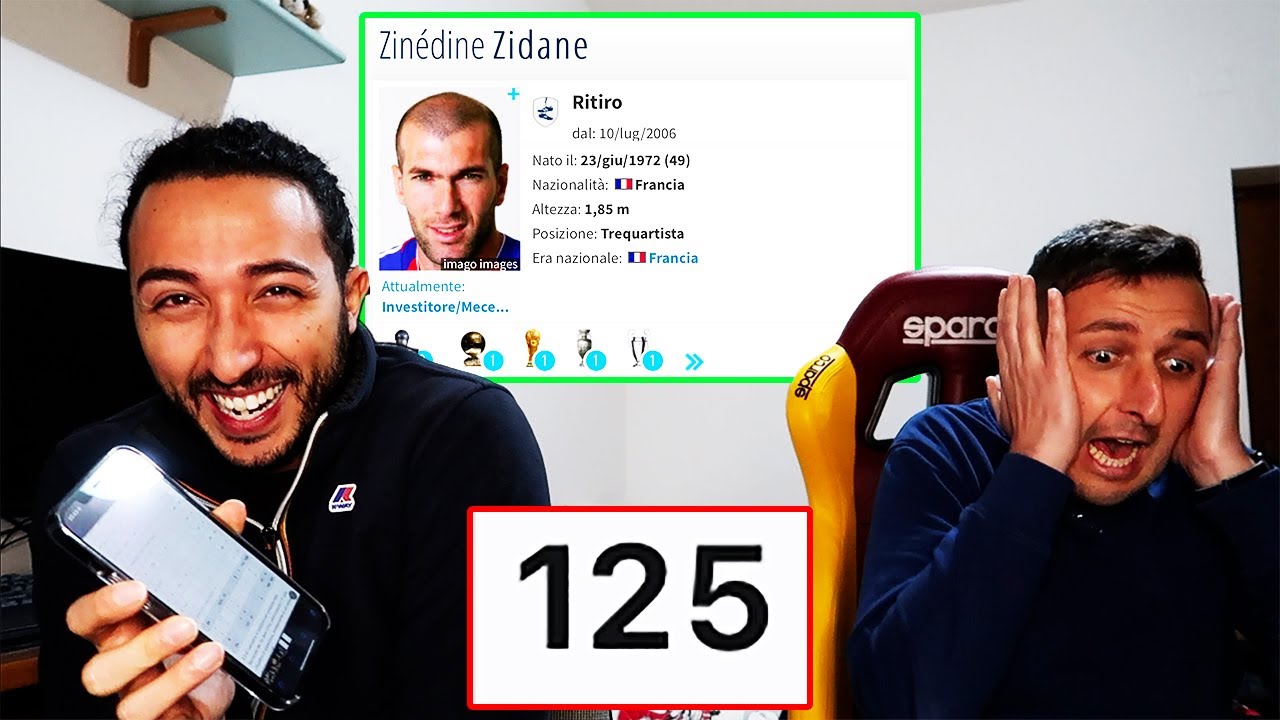 #️⃣1️⃣🤔 INDOVINA il NUMERO di GOL FATTI dal CALCIATORE in CARRIERA‼️ GABBOMAN VS FABIO