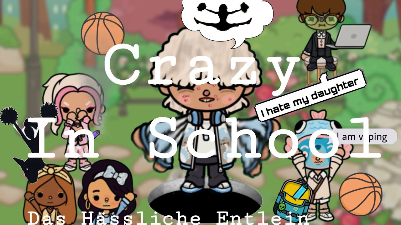 It’s get Crazy🤪 in school🏫 😱 Das Hässliche🤢 Entlein🦆 Toca Boca Story 💖