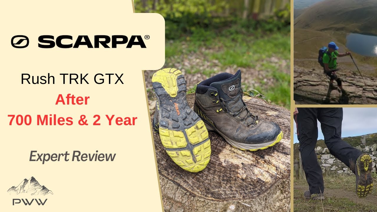 700-Mile 2-Years Review: SCARPA RUSH TRK GTX Walking Boot