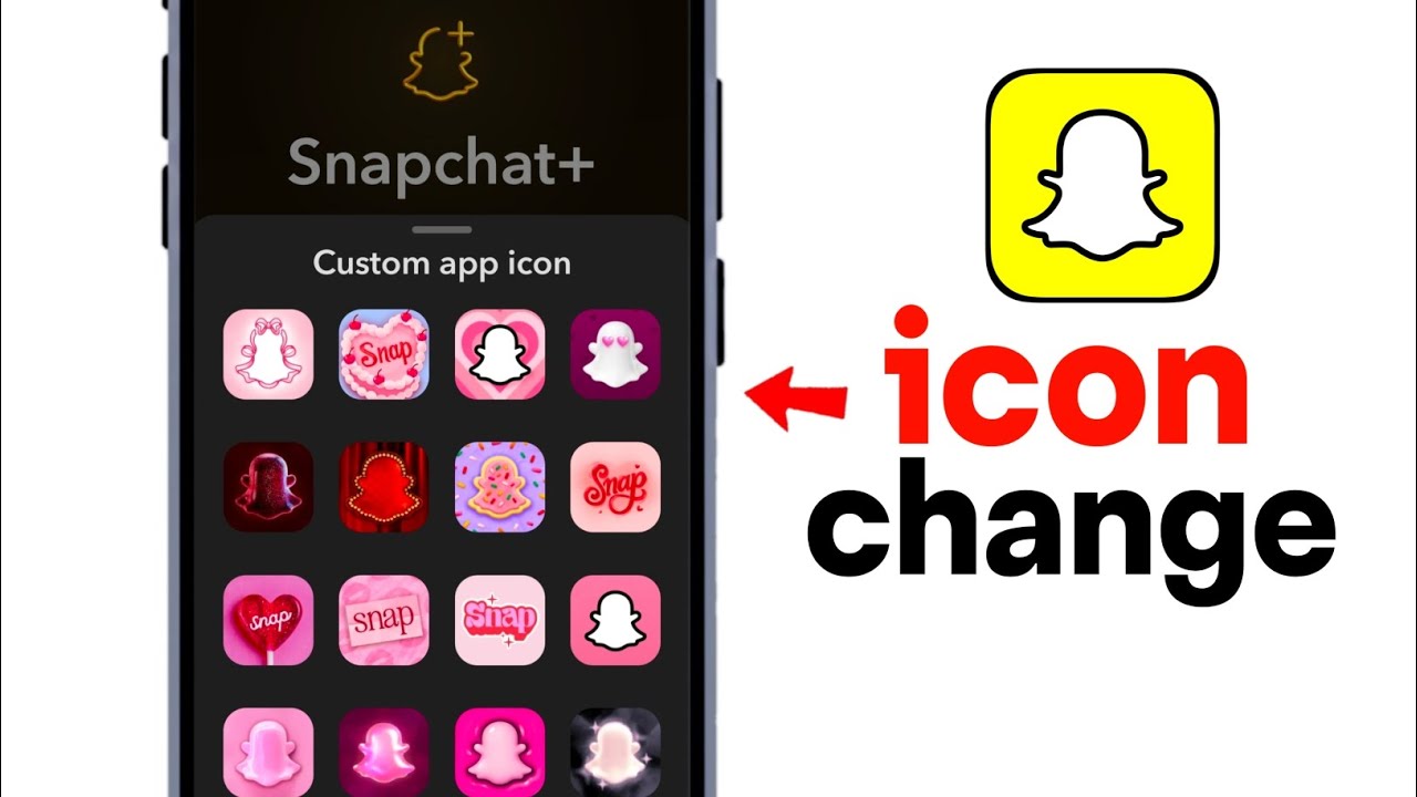 Snapchat App Icon Change Kaise Kare | Snapchat App Ka Icon Change Karne Ka Tarika 