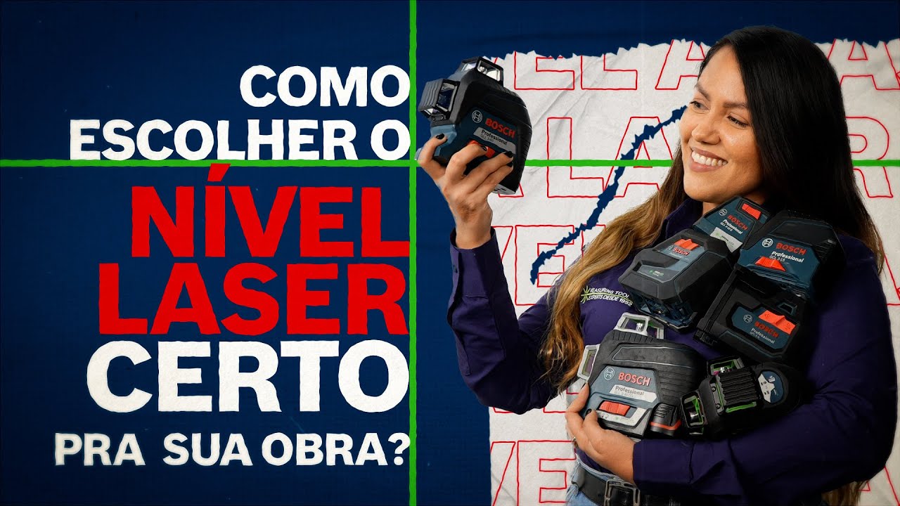 Como escolher o NÍVEL LASER CERTO para sua obra?