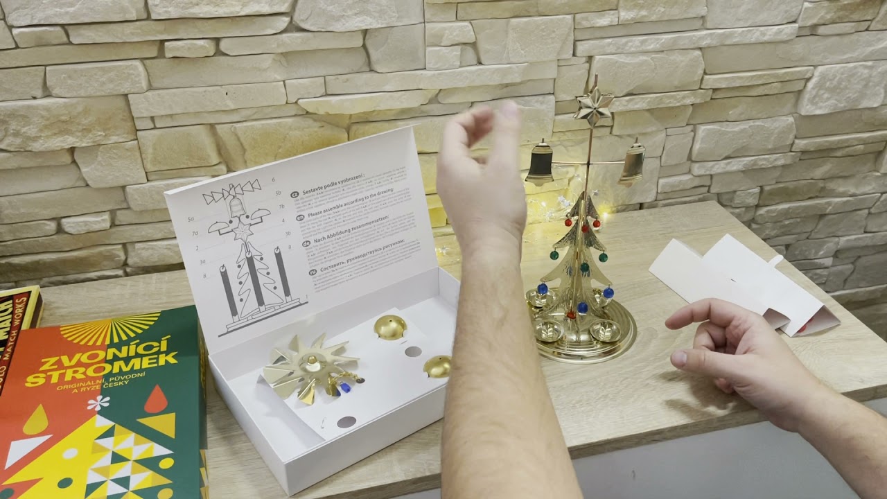 Andělsk&eacute; zvoněn&iacute;, zvon&iacute;c&iacute; stromek - Česk&aacute; obnoven&aacute; v&yacute;roba
