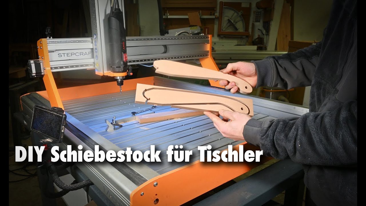 DIY Schiebestock f&uuml;r Tischler: Think it. Make it.