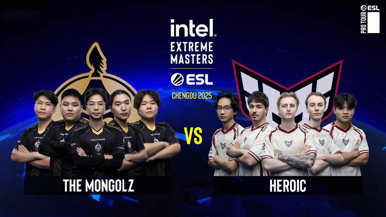 The MongolZ vs. HEROIC - IEM Chengdu 2025 - Group Stage - BO3 - MN cast