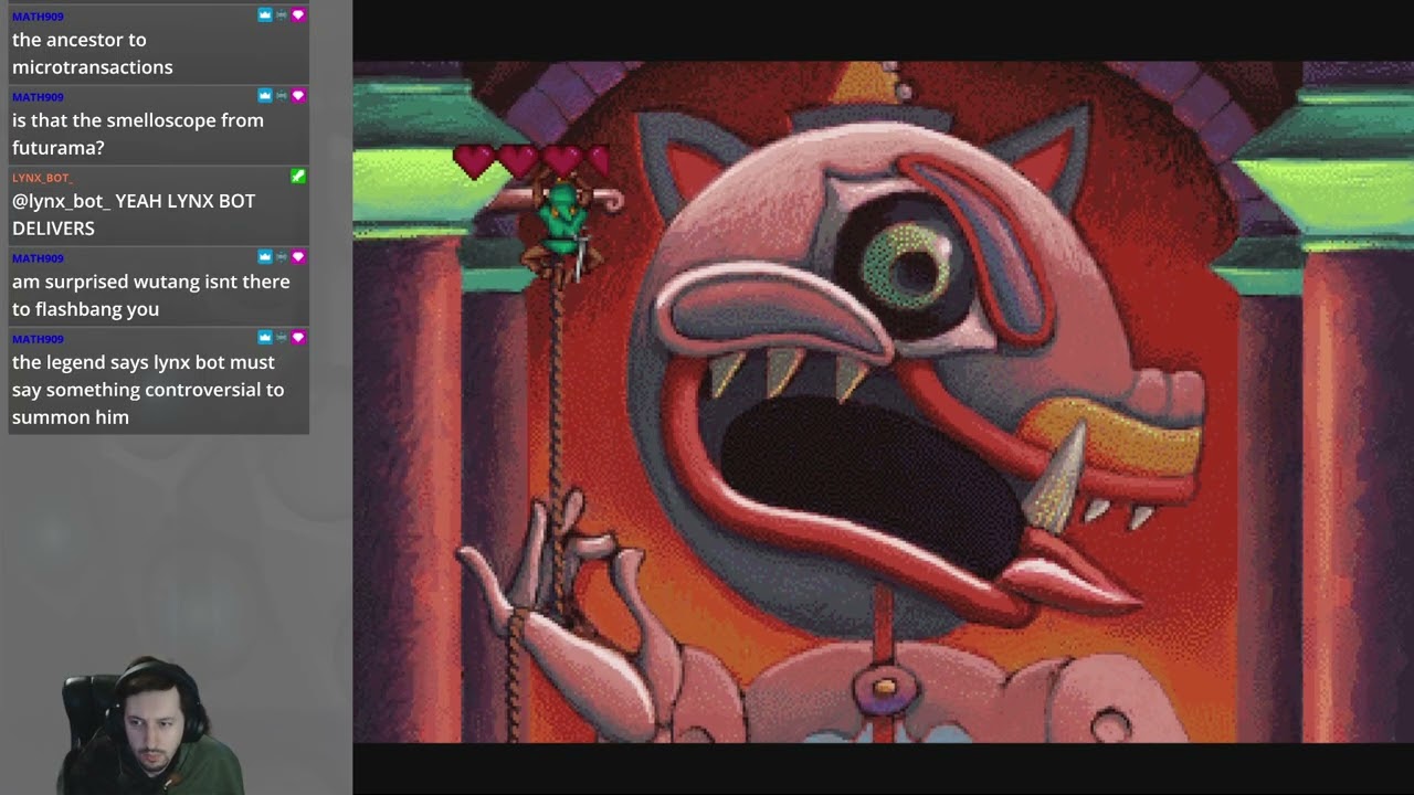 Link The Faces of Evil - Man that last boss fight