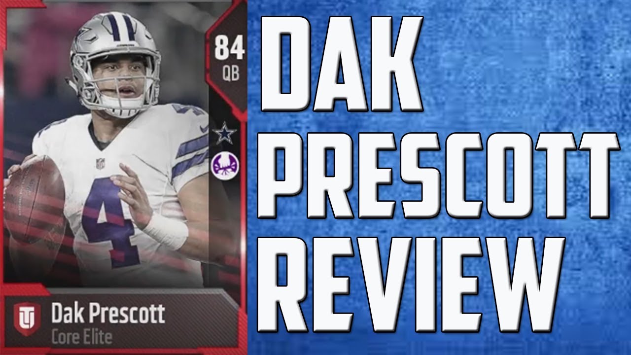 HOW GOOD IS ELITE DAK PRESCOTT? MUT 18 CARD REVIEW