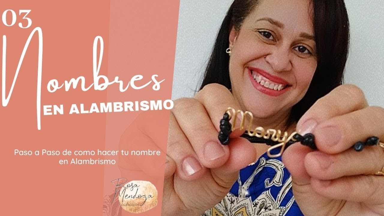 APRENDE A HACER NOMBRES EN ALAMBRISMO   #DIY FÁCIL Y RÁPIDO CON RMA