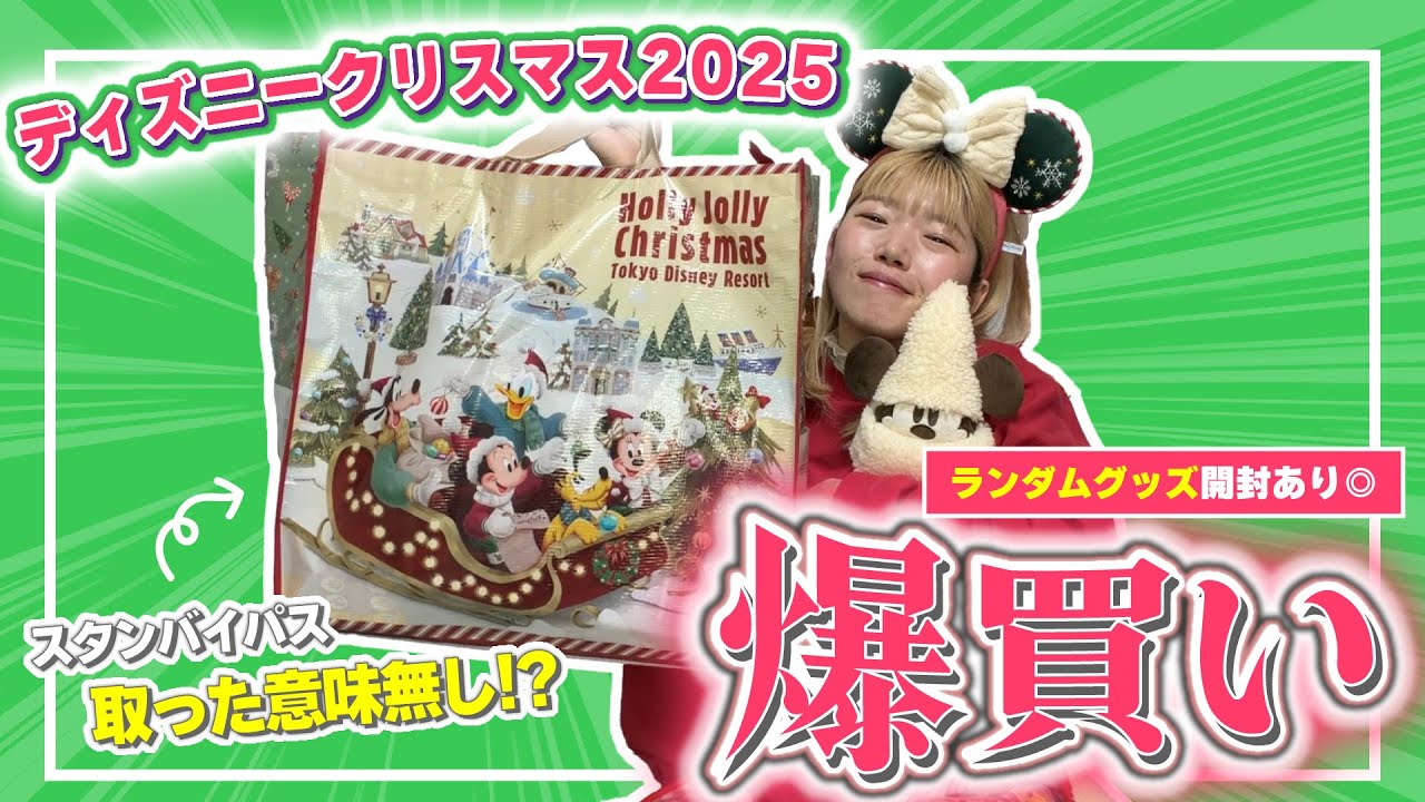 【爆買い】ディズニークリスマスグッズ購入前から大変すぎました！！！