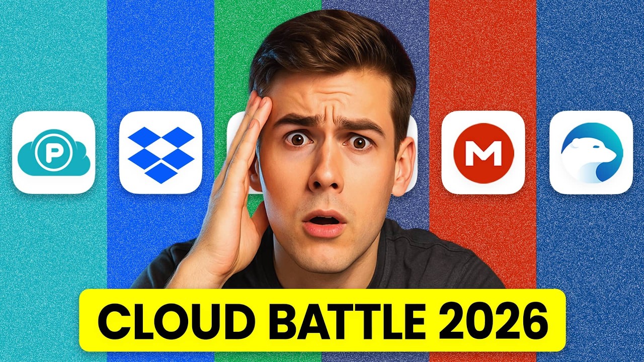 Лучшее облачное хранилище 2026 года | Google Drive против Dropbox против pCloud против Icedrive п...