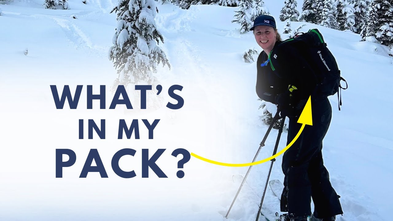 What I Pack in My Backcountry Ski Backpack | Realistic & Day Tour Essentials