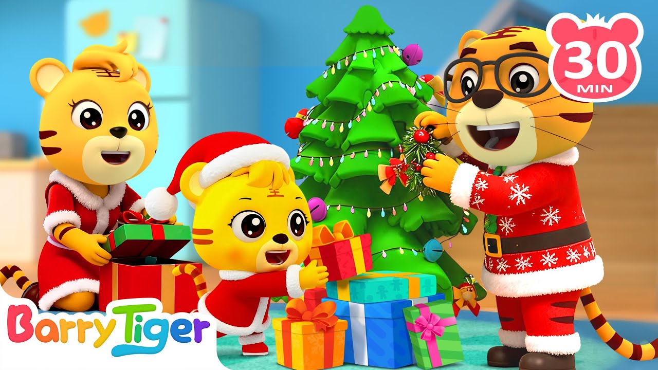 Skidamarink My Family!❤️🎄| Merry Christmas & More Kids Songs & Nursery Rhymes | BarryTiger