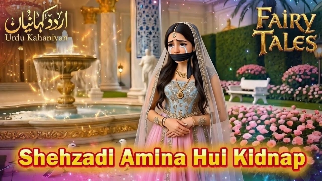 The Kidnapped Princess 😢 💔Revenge or Love? | Princess Amina Fairy Tale