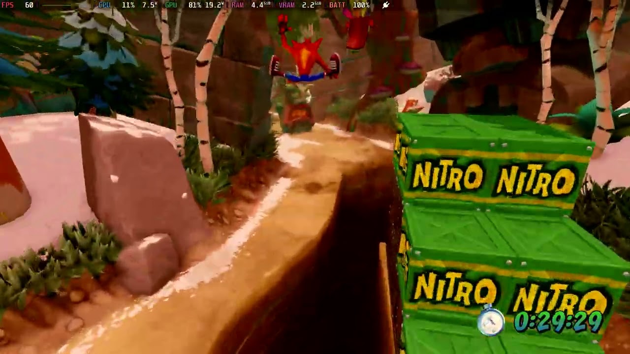 Crash 2 - Bee Having 1:04.68 - Beating TooneySA & WumpaLewis