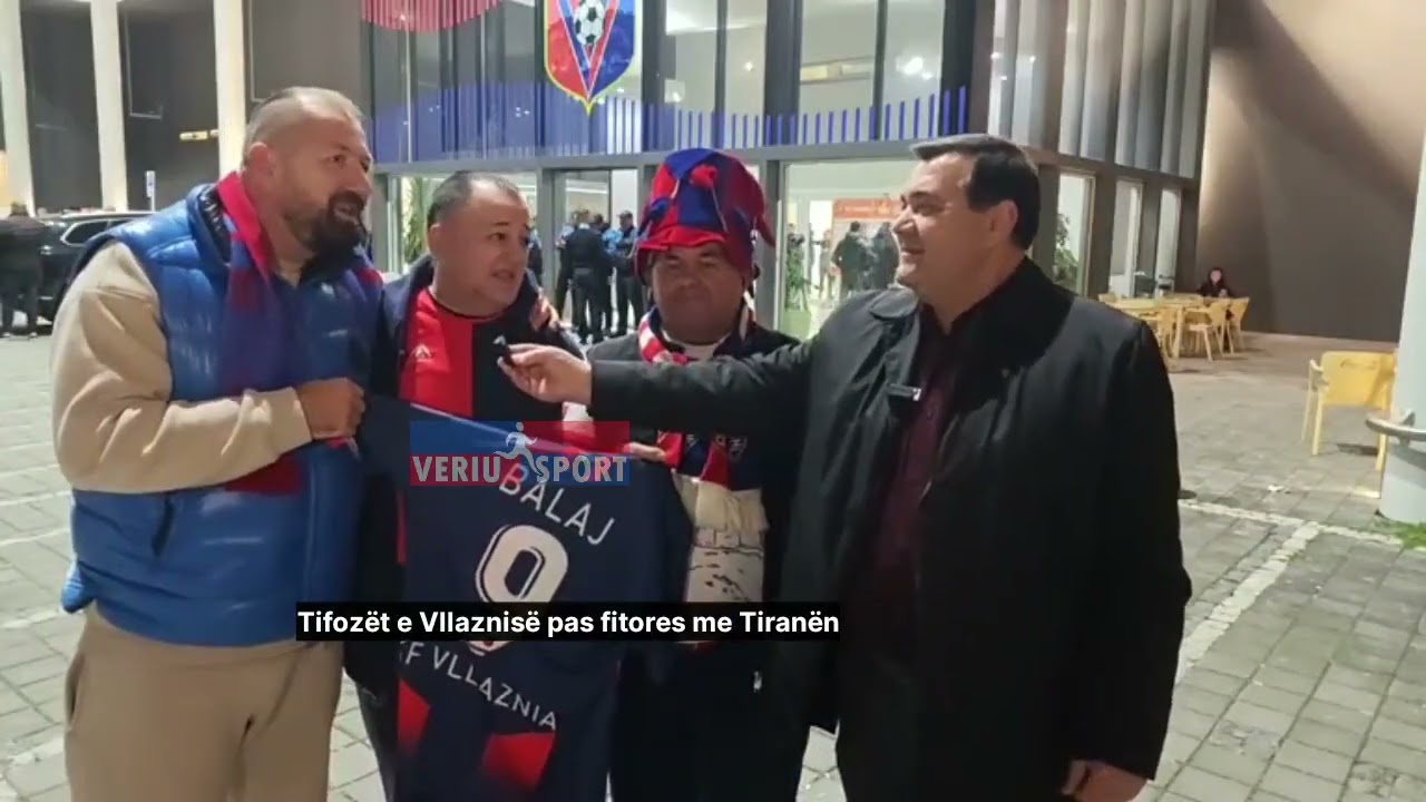 Tifozët e Vllaznisë:Astrit Rrahmani, Adrian Pirani, Enis Bilali, flasin pas fitores me  Tiranën 3-1