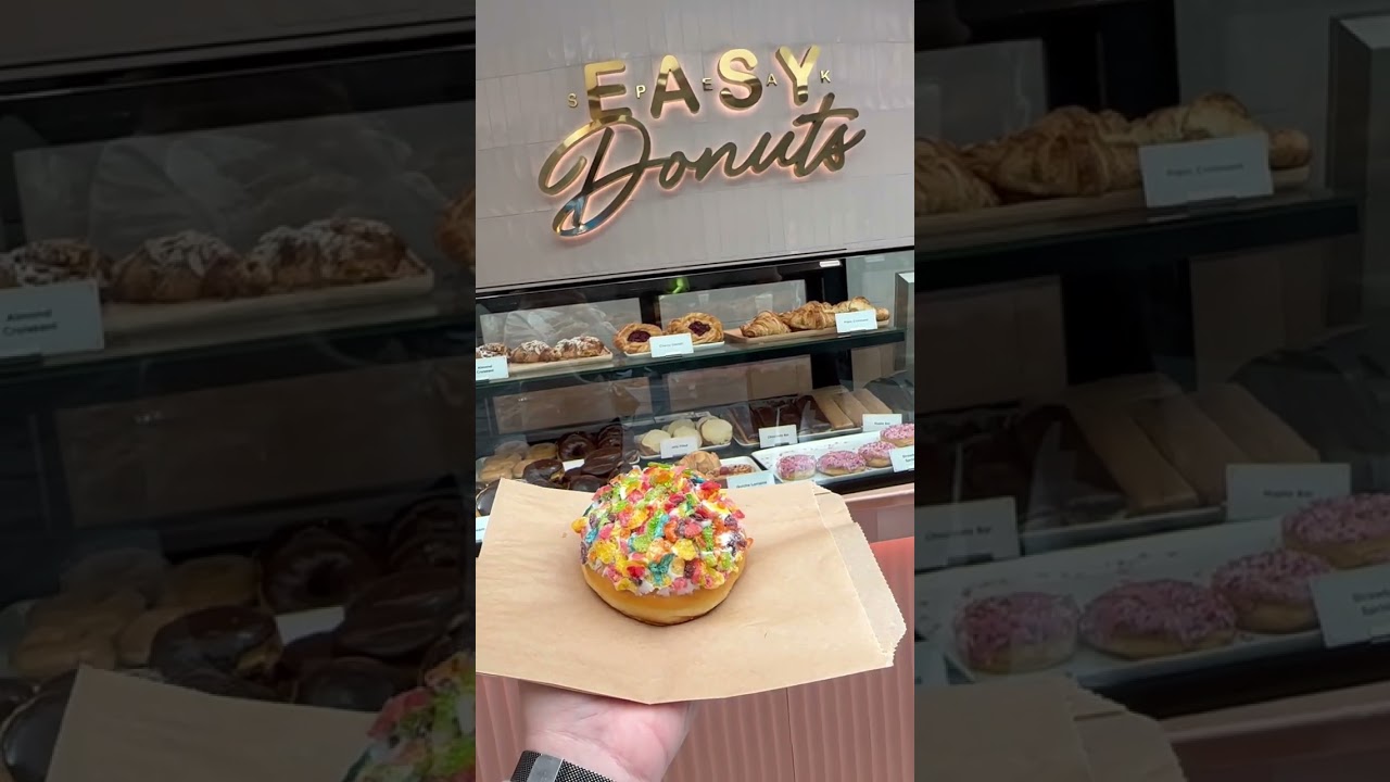 Easy donuts inside Proper Eats food hall in Aria Las Vegas!