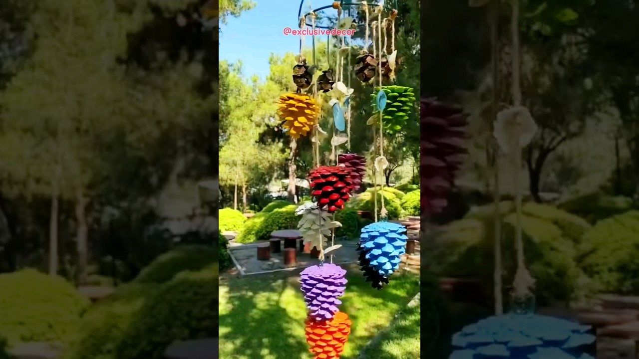 Pinecone Craft ideas #beautiful #pinecone #craft #satisfying #trending #shorts #viralvideo