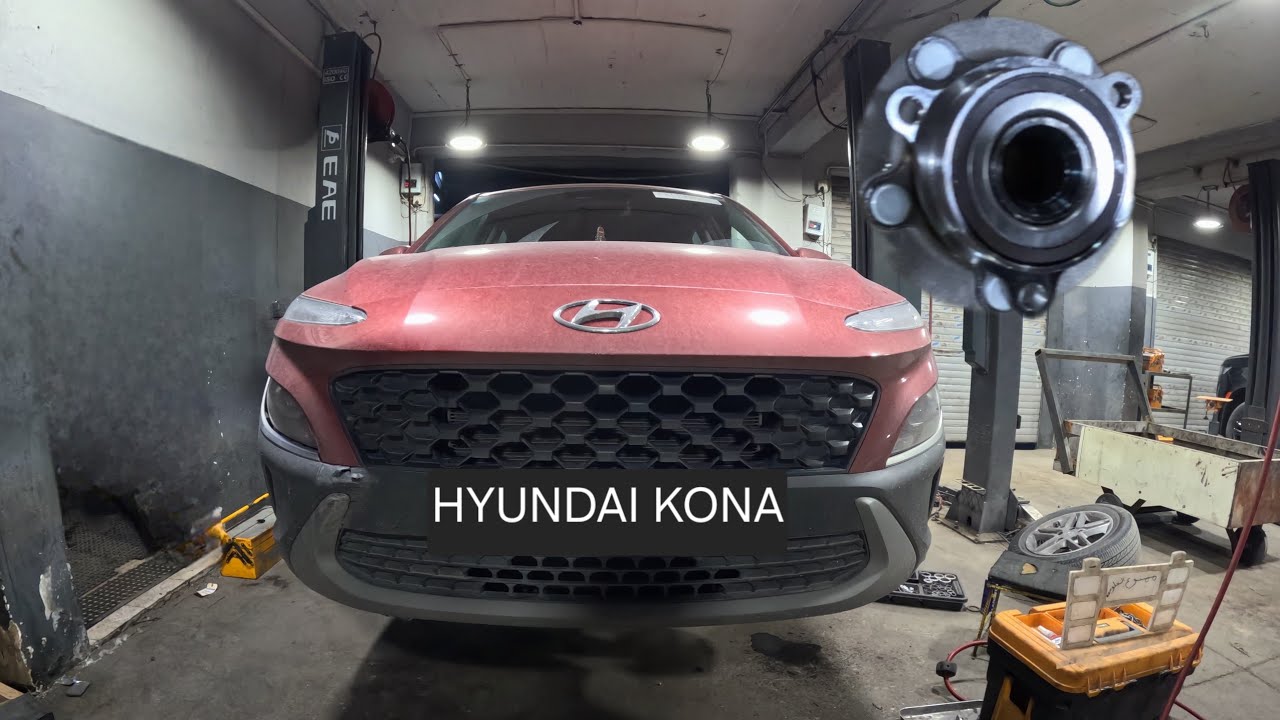 Remplacement du roulement de moyeu de roue avant . Hyundai Kona 2018-2024 (spécifications de couple)
