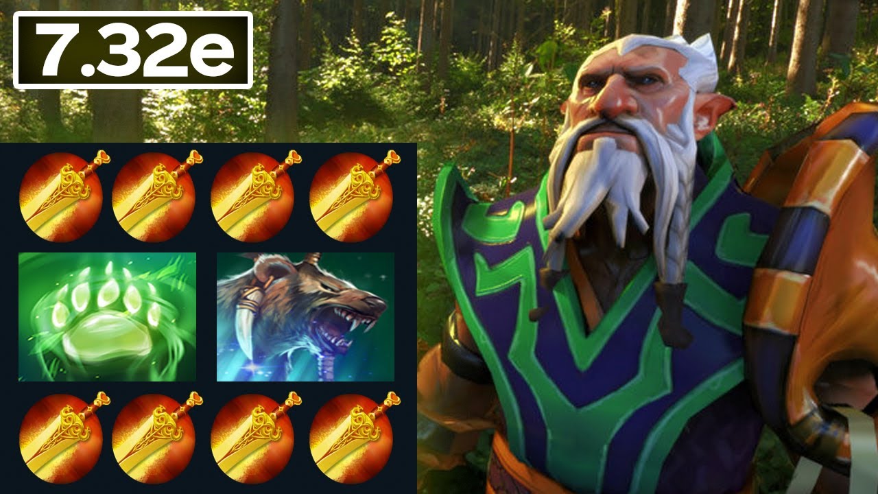 LONE DRUID + RADIANCE = IMBA! 42 [Full Match Gameplay Dota 2] 7.32e