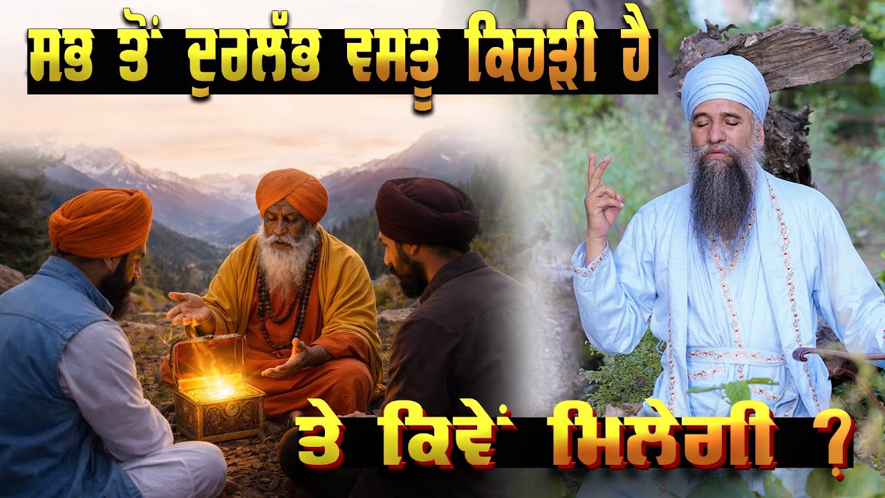 ਸਭ ਤੋਂ ਦੁਰਲੱਭ ਵਸਤੂ ਕਿਹੜੀ ਹੈ ਤੇ ਕਿਵੇਂ  ਮਿਲੇਗੀ ? Sant Baba Darshan Singh Ji Tapoban Dhakki Sahib