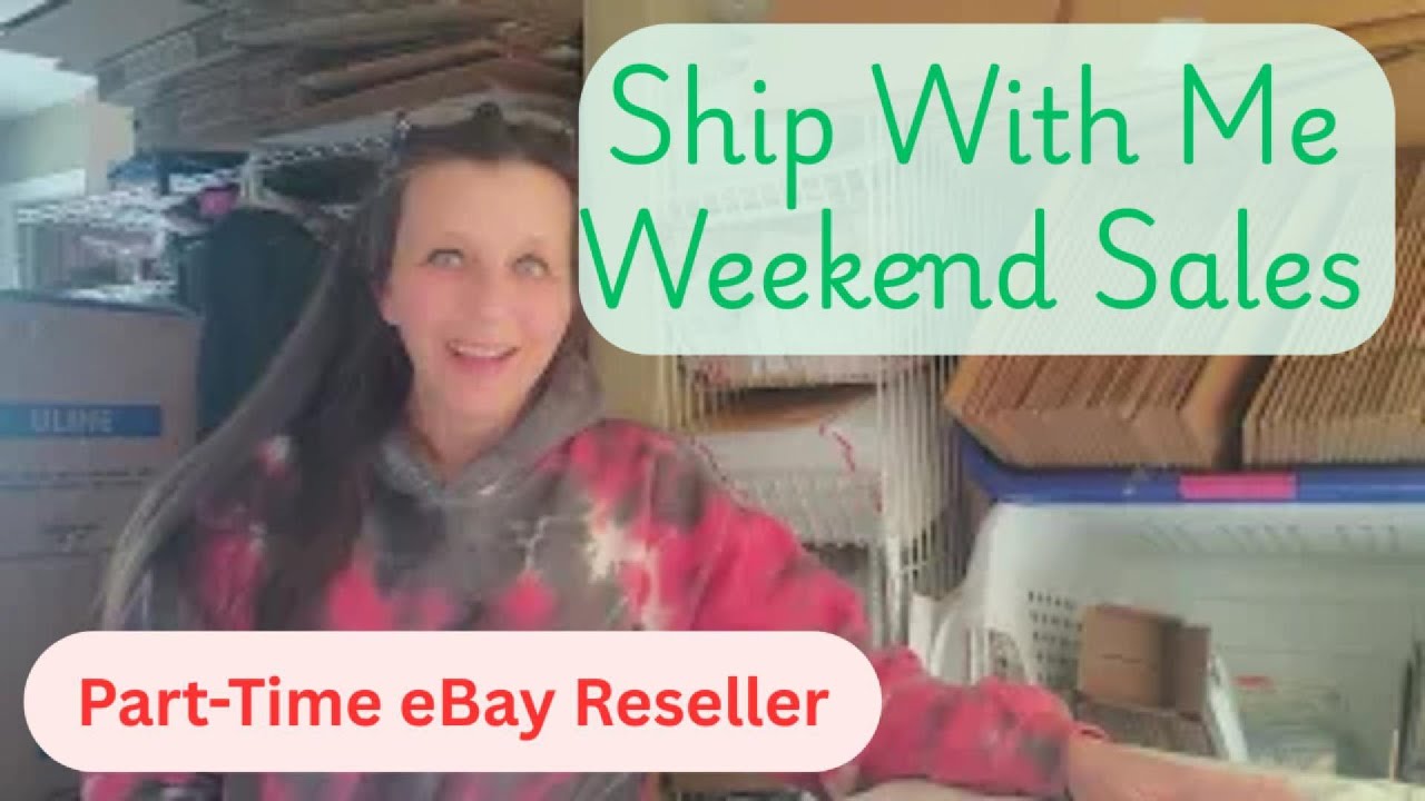 What Sold Over The Weekend Ship With Me Part Time eBay Reseller