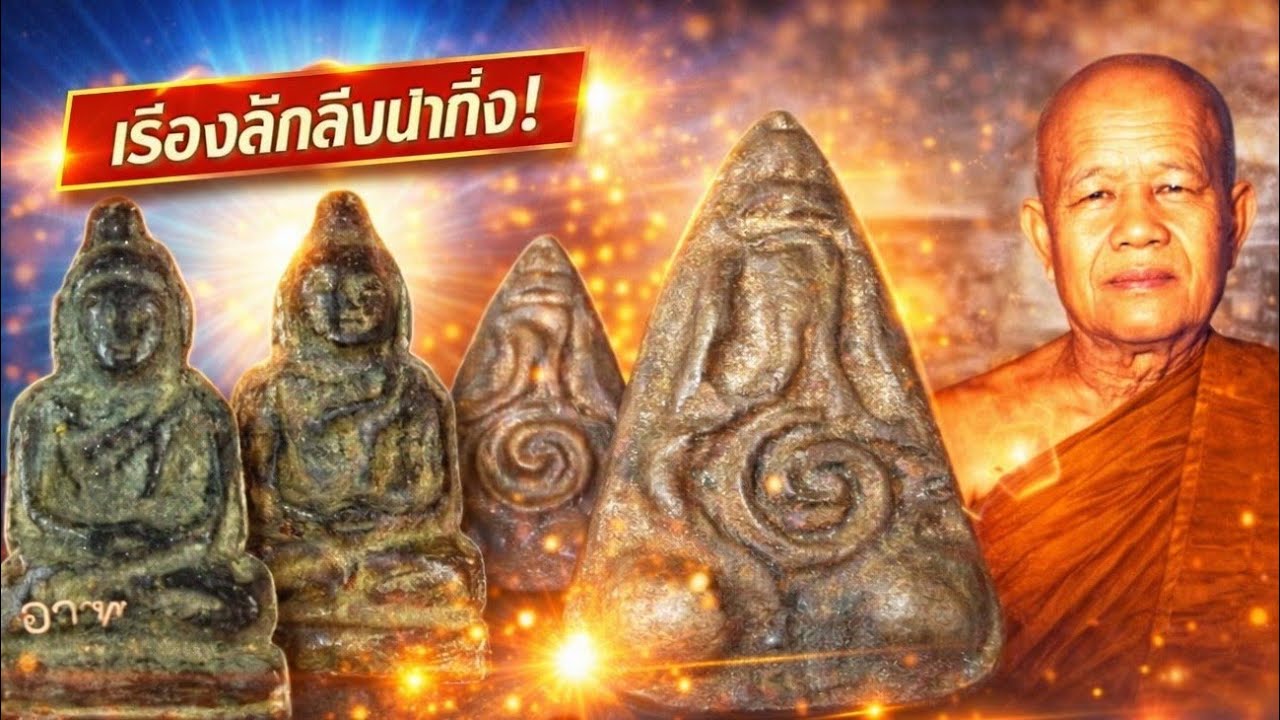 พระปิดตาเนื้อตะกั่ว ผสมปรอท หลวงปู่ฝั้น อาจาโร ๒๔๙๕ - ๙๙