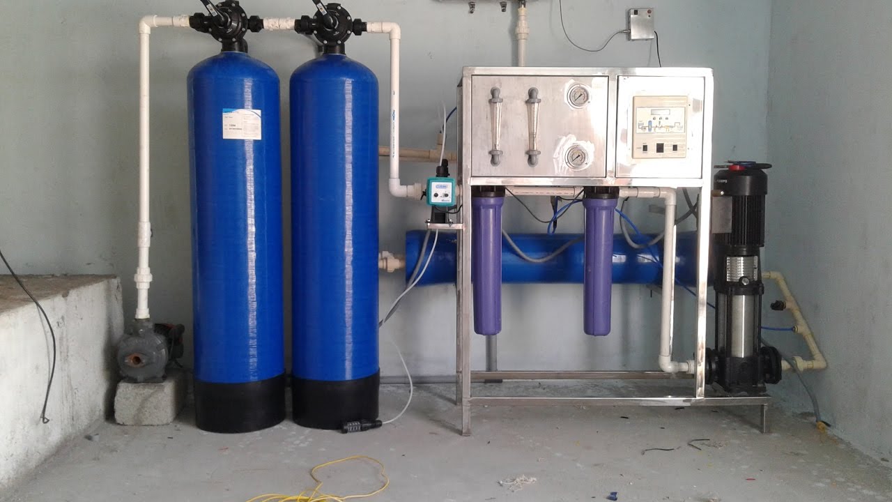 R O plant with auto mpv 1000 lph