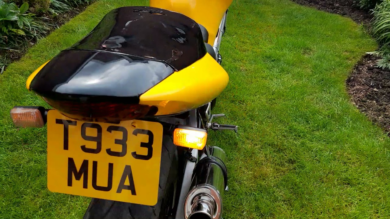 Suzuki SV650 1999 walk round and cold start up
