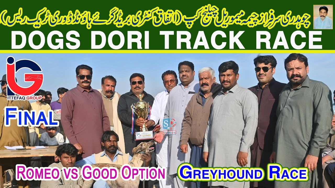 Final Dori Track Race || Ch. Sarfaraz (M) Challenge Cup 2026 || 11-02-26 #dog #viral #fyp #pets