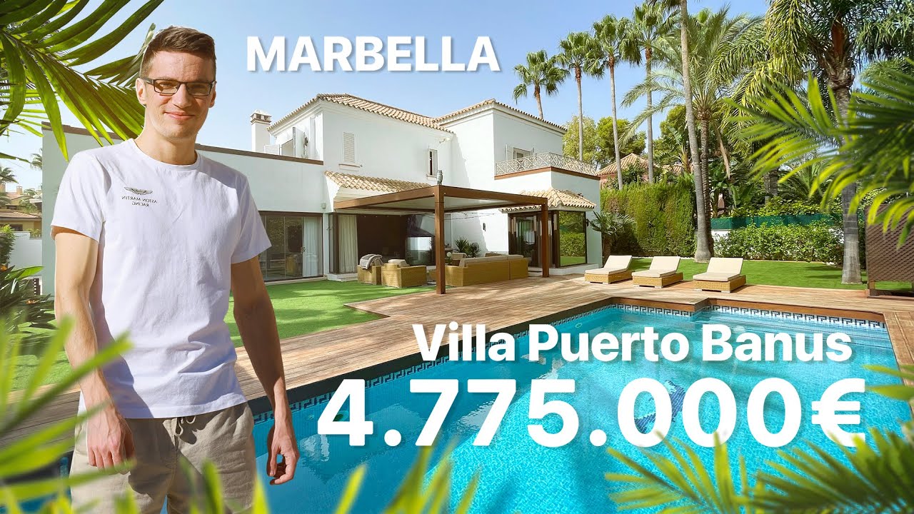 Villa in Puerto Banus near the sea, Marbella 2024 | Property in Spain