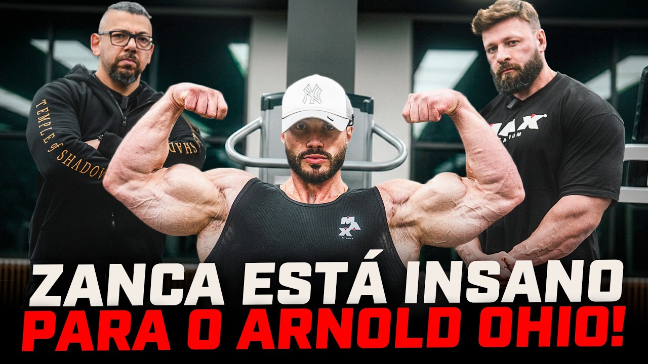 ZANCA ESTA ABSURDO! TREINO DE PEITO (5 Dias Para Arnold Ohio)