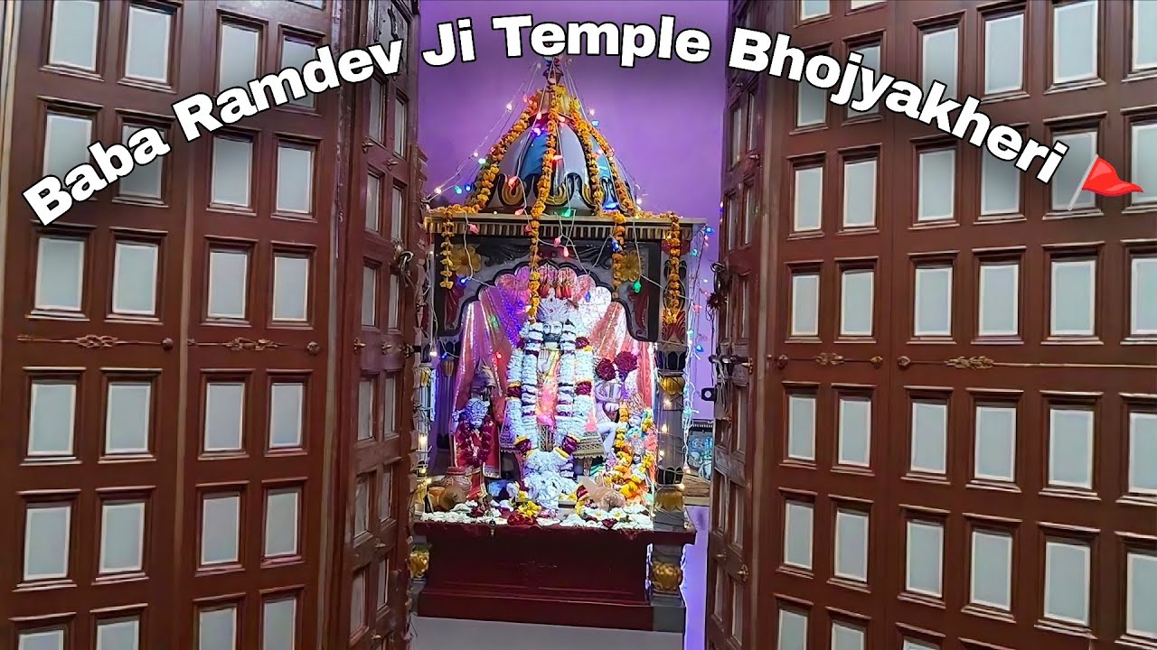 Explore In Saalgirah || Baba Ramdev Ji Temple Bhojyakheri 🚩 || #BadnaamBhaijaanVlogs