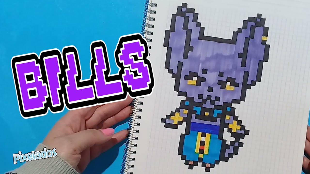 COMO DIBUJAR BILLS PIXEL ART - PIXELADOS