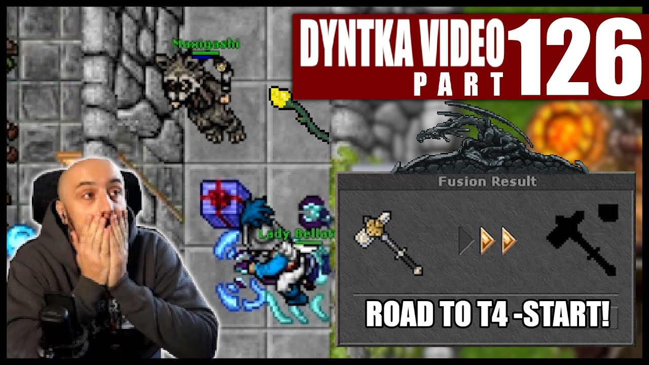 Prezent o wartości 1KKK ?! | Tibia - Dyntka Video odc. 126