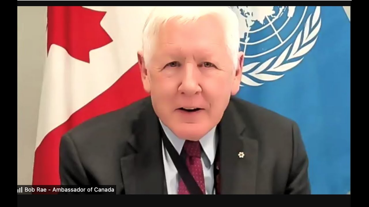 Ambassador Bob Rae on “The Promotion of Transnational Human Rights: What Role for Canada at the UN?”