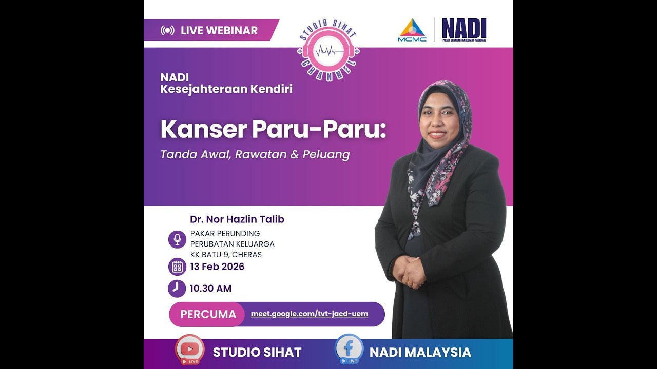 Kanser Paru-Paru Bukan Sekadar Penyakit Perokok  | W124