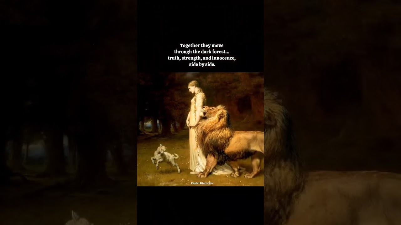 Una and the Lion (1880) &ndash; When Purity Walks with Strength #art #history