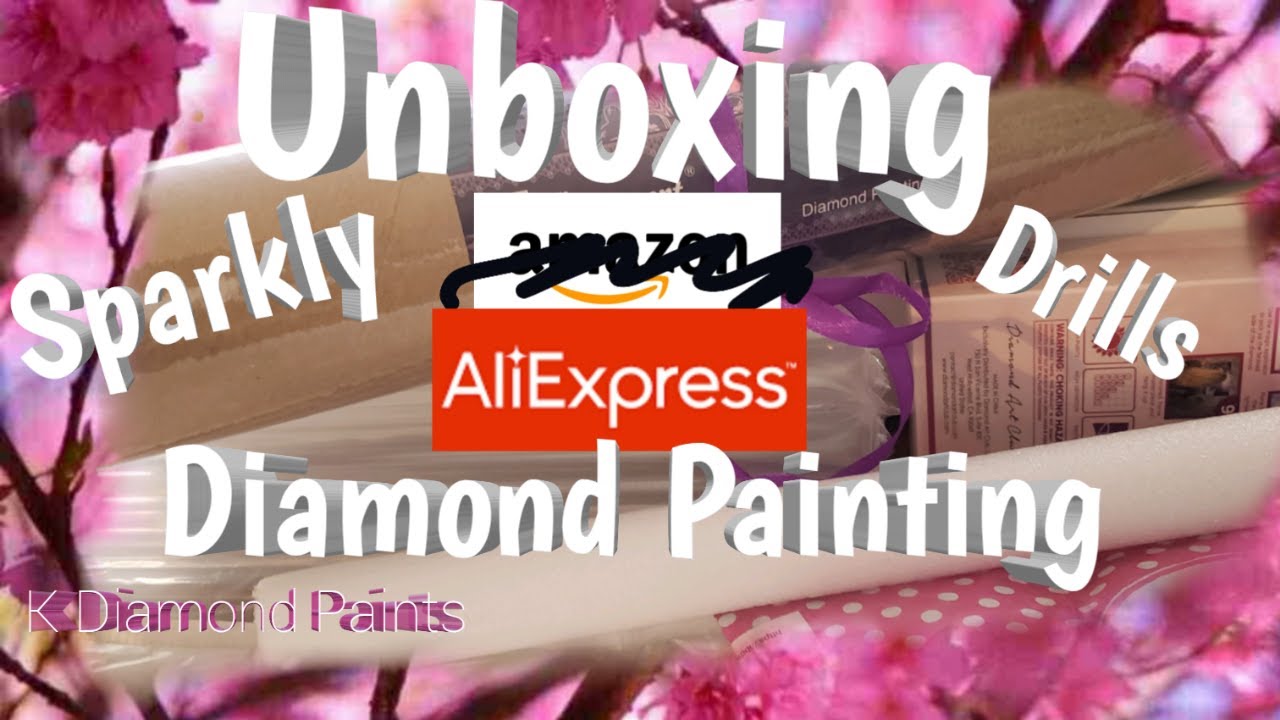 Diamond Painting Unboxing Amazon Disappoints-AliExpress Excels