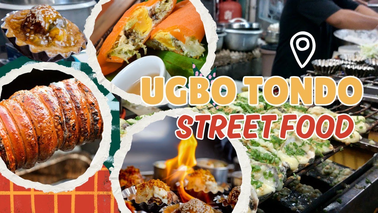 TOP 5 Must-Try in Ugbo Tondo! 🍢 FILIPINO STREET FOODS